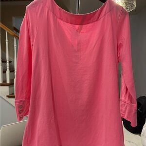 Lilly Pulitzer Bright Pink Long Sleeve Top